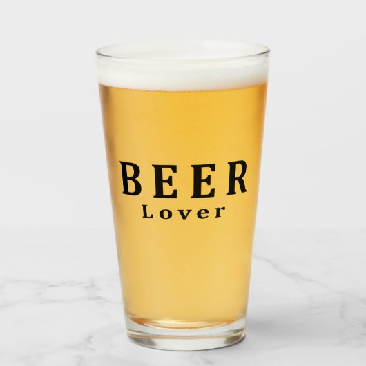 ビール、ビール好き タンブラーグラス (ドリンク正面)