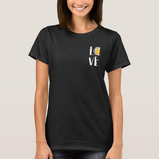ビール ビール ホップ Tシャツ (正面)