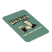 ビール:ピッチャーは1000ワードの価値がある マグネット (右側)