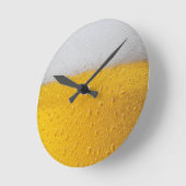 ビール・ピント ラウンド壁時計 (傾斜)