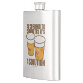 ビール フラスク (左)