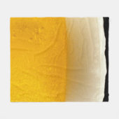 ビール フリースブランケット (正面(横))