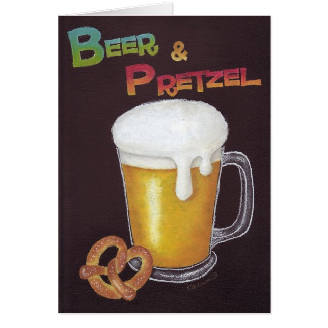 ビール&プレッツェル (正面)