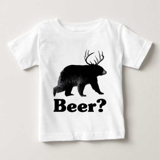 ビール? ベビーTシャツ (正面)