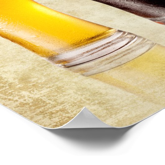 「ビール… ポスター (角)