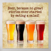 「ビール… ポスター (正面)