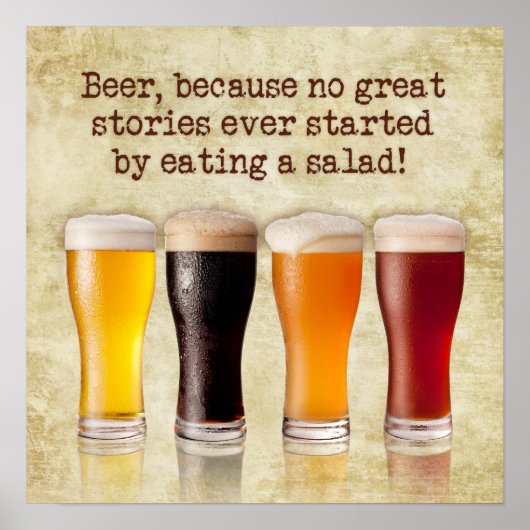「ビール… ポスター (正面)
