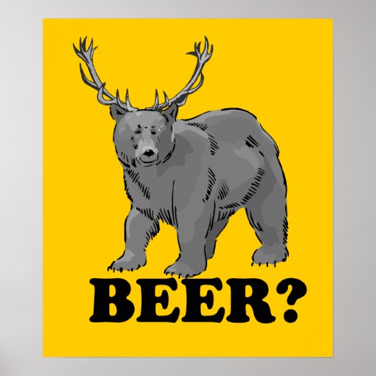 ビール？ポスター$24.95 ポスター (正面)