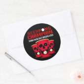 ビール・ポン・チャンピオン ラウンドシール (封筒)