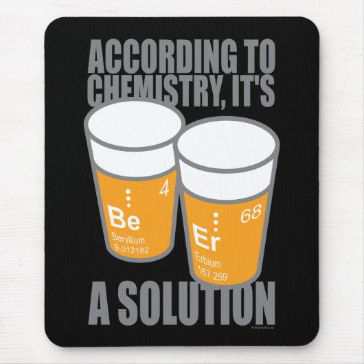 ビール マウスパッド (正面)