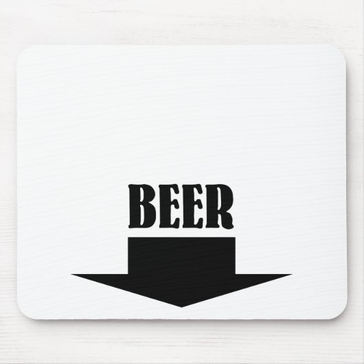 ビール マウスパッド (正面)