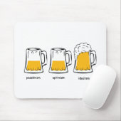 ビール マウスパッド (マウス)