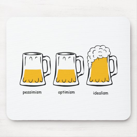 ビール マウスパッド (正面)