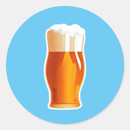 ビール ラウンドシール (正面)