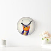 ビール ラウンド壁時計 (ホーム)