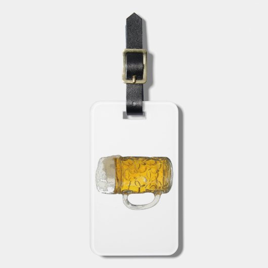 ビール ラゲッジタグ (正面縦)