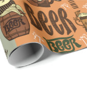 ビール ラッピングペーパー (ロールコーナー)
