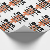 ビール ラッピングペーパー (角)