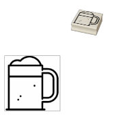 ビール ラバースタンプ (押印)