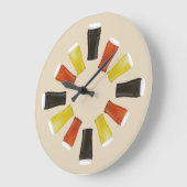 ビール ラージ壁時計 (傾斜)