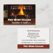 ビール・ワイン&スピリッツの名刺。 名刺 (正面/裏面)