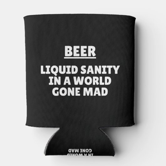 ビール – 世界で液体正気になった不機嫌 缶クーラー (裏面)