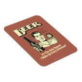 ビール:午後に起きる唯一の理由 マグネット (右側)