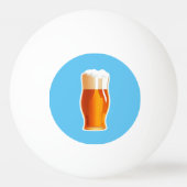 ビール 卓球ボール (裏面)