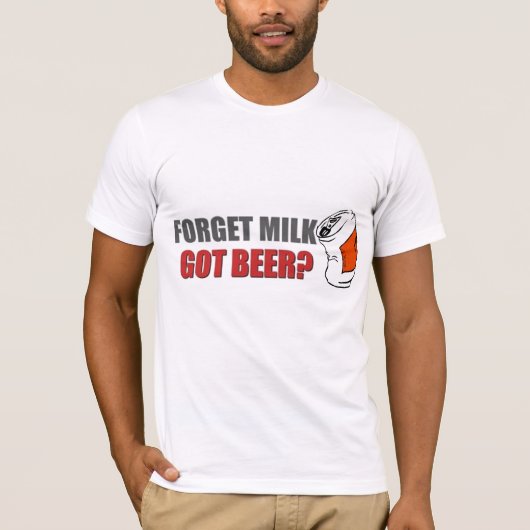 ビール…、得られたビール Tシャツ (正面)