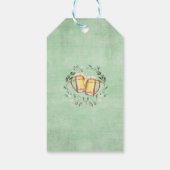 ビール&応援婚約パーティ ギフトタグ (裏面)