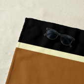 ビール：救済友達がファンニエに見える ビーチタオル (インサイチュ)