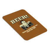 ビール:救済友達がファンニエに見える マグネット (右側)