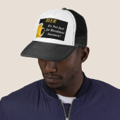 ビール-朝食の帽子のためちょうどもうではないです キャップ (インサイチュ)