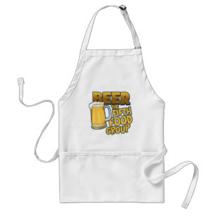 ビール: 第5食品群のTシャツ及びギフト スタンダードエプロン