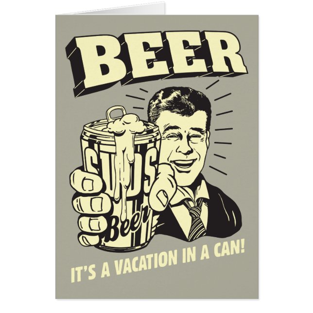 ビール：缶での休暇 (正面)