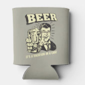 ビール：缶での休暇 缶クーラー (裏面)