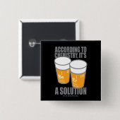 ビール 缶バッジ (正面&裏面)