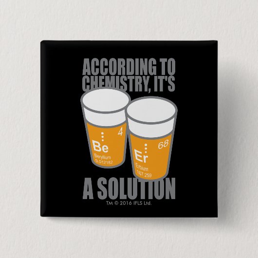 ビール 缶バッジ (正面)