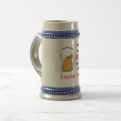ビール-英語の先生--があるところ ビールジョッキ (正面左)