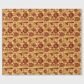 ビール 誕生日パーティー ラッピングペーパー (フラット)