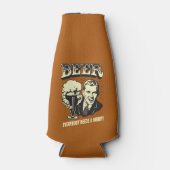 ビール：誰でも趣味が必要 ボトルクーラー (正面)