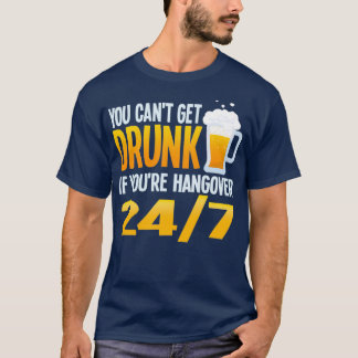 ビール 酔えない 2日酔い 面白い アルコール グラフ Tシャツ