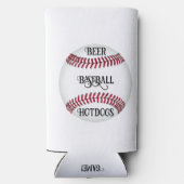 ビール、野球、ホットドッグ クーラー (裏面)