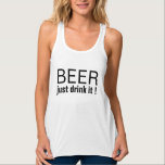 ビール – 飲むだけ» Tank おもしろい - Women's Top タンクトップ<br><div class="desc">おもしろい用のサッシーなビールをテーマにしたタンクトップカジュアル。最適な✓女の子の夜の外✓工場見学✓夏のフェスティバル衣装ソフト軽量ファブリック。サイズXS-3XLビール飲み放題» 「女子タンクのトップの文字 – アパレルを飲おもしろいカジュアルむ」</div>