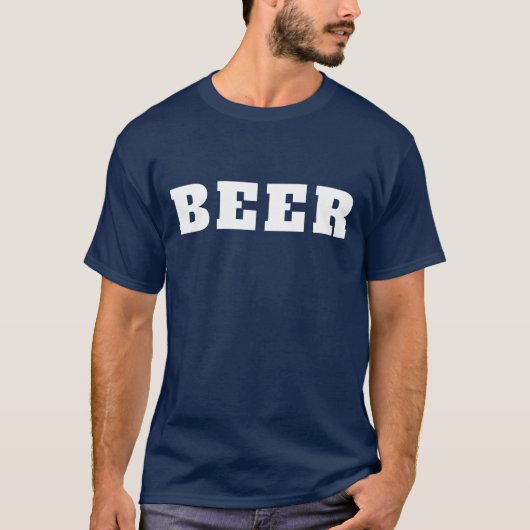 ビール Tシャツ (正面)