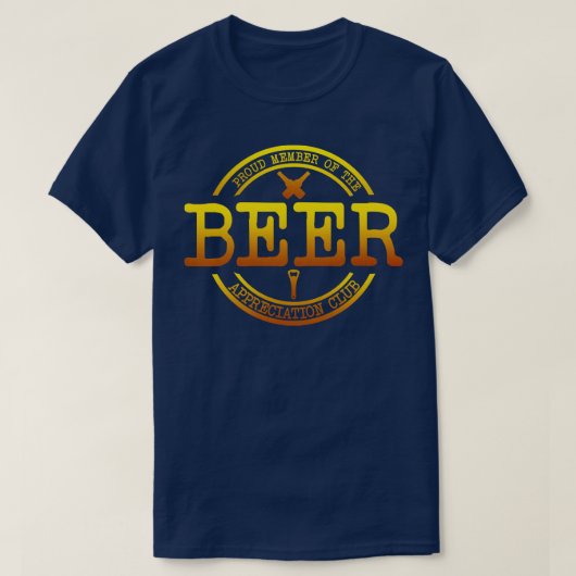 ビール Tシャツ (デザイン正面)