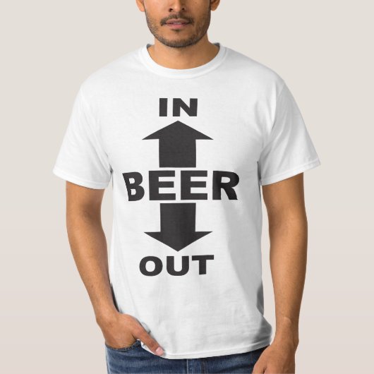 ビール Tシャツ (正面)