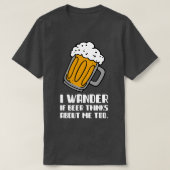 ビール Tシャツ (デザイン正面)