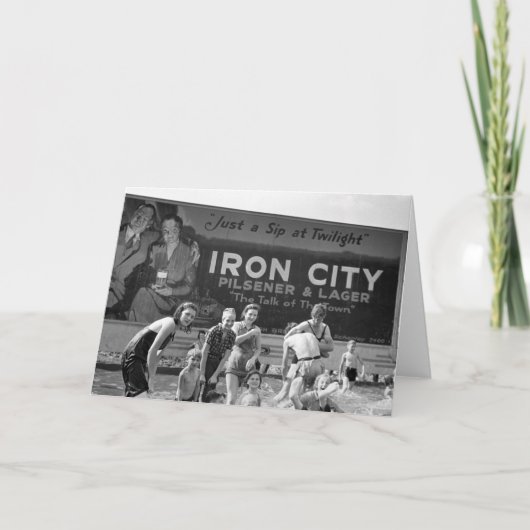 ビールBillboard 1938年 カード (正面)