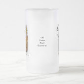 ビールBrewerieの古いスイスマグ フロストグラスビールジョッキ (中央)